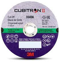 nla - ea 75mmX1.0mmX9.53mm Cubritron II Cut-Off Wheel