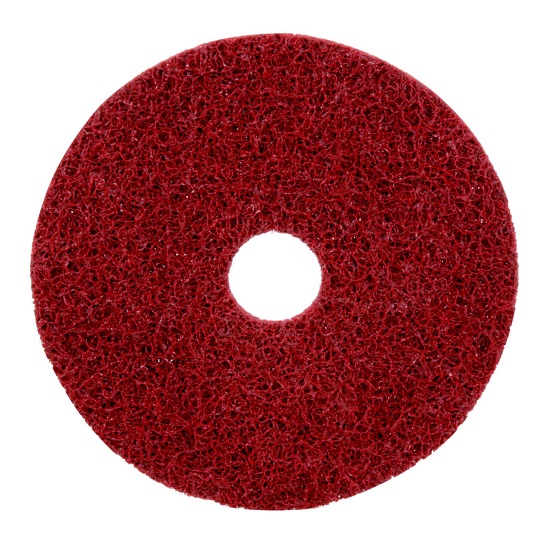 100mm x 16mm A MED Red Scotch-Brite Precision Surface Conditioning Disc
