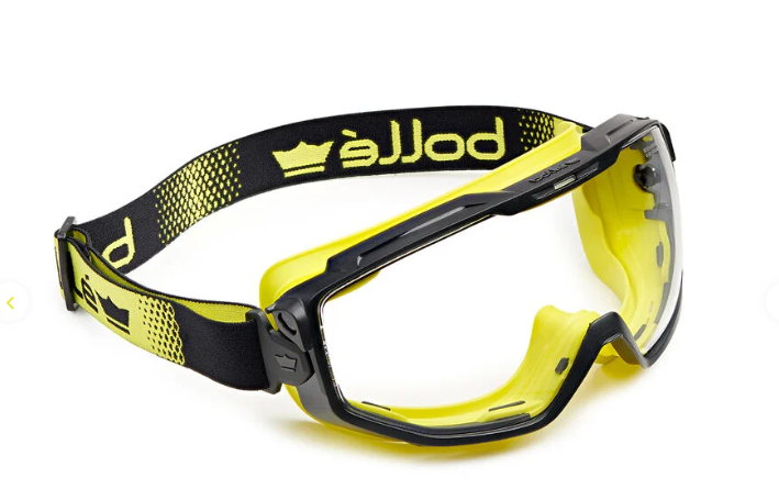 UNIVERSAL GOGGLE PC Clear Platinum Indirect Vented