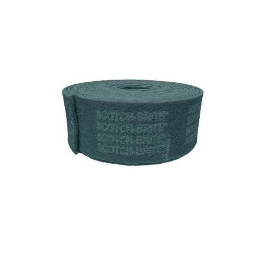 NLA roll-150mmx10mtr Scotch Brite 96 Green Aqua Abrasive