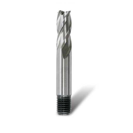 20mm Short Threaded HSS Cobalt End Mill