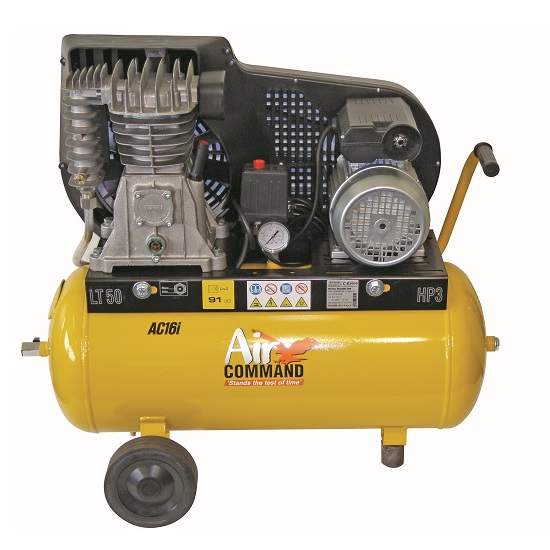 16CFM 3HP Compressor 50L Tank - Air Command
