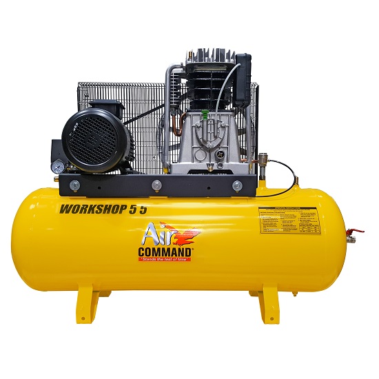 Workshop 5.5HP3Ph Compressor 150L Tank - Air Command