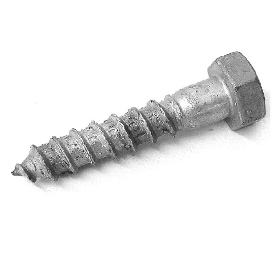 M08x90mm GALV COACH SCREWS