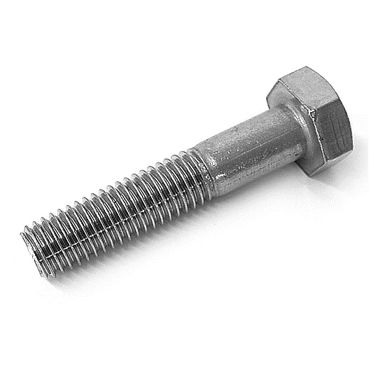M14x1.50x25mm HT 8.8 ZP FINE THREAD BOLT