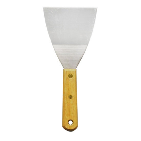 1000/75mm Stainless Steel Paint Scraper - Wooden Handle