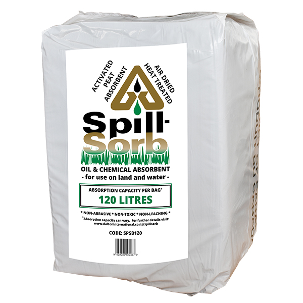 120L Absorbent Fibre Compressed Bale - SpillSorb