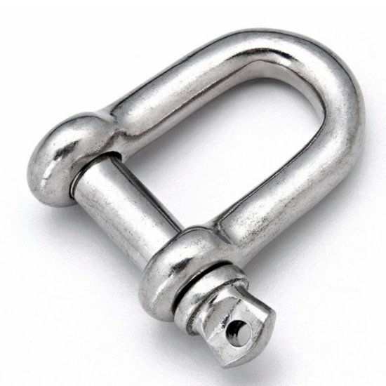 ea-3/8”-10mm S/STEEL D-SHACKLE