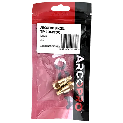ARCOPRO BINZEL TIP ADAPTOR MB36 2PK 