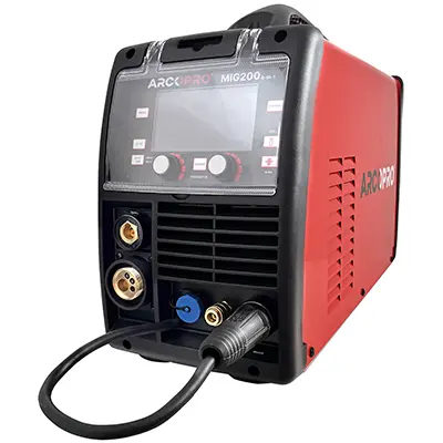 ARCOPRO MULTI-FUNCTION MIG WELDER 4IN1 200A ACDC SINGLE PHASE 15AMP