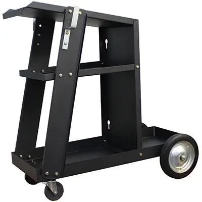 ARCOPRO STEEL WELDING TROLLEY 45KG 3 SHELF 
