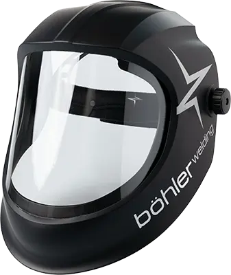 BOHLER BIG VISION GRINDING VISOR MATT BLACK 