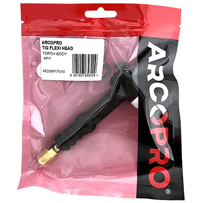 ARCOPRO TIG FLEXI HEAD TORCH BODY WP17 